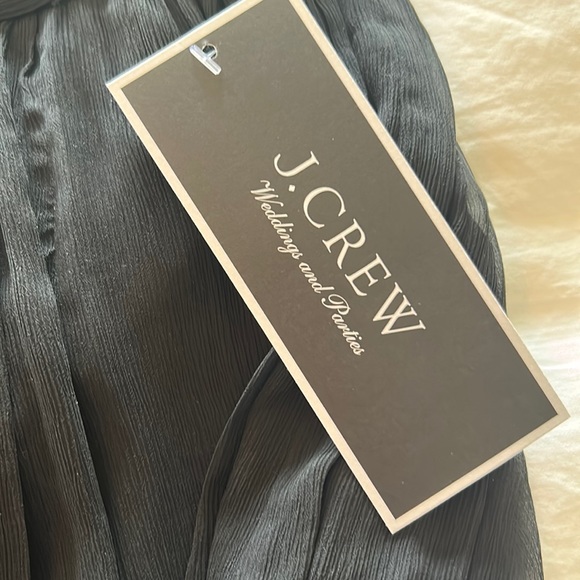 J.Crew black silk strapless knee-length dress - tags on - Picture 2 of 3